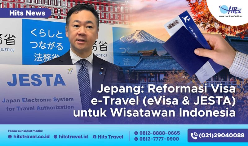 eVisa Jepang untuk wisatawan Indonesia