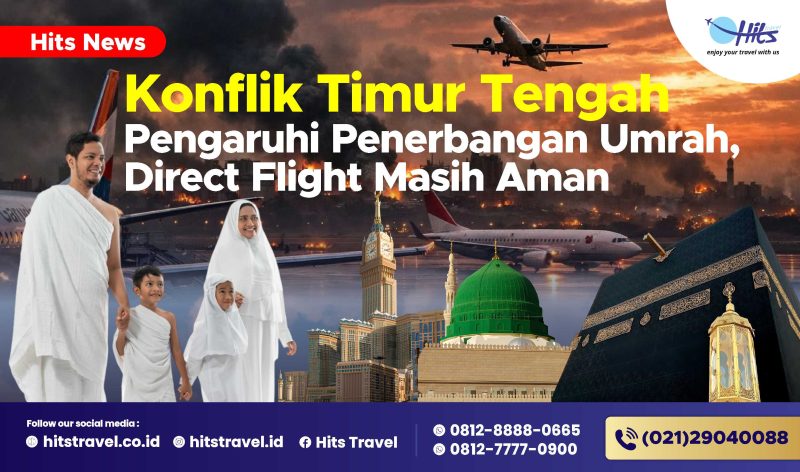 Pengaruh Konflik Timur Tengah terhadap Penerbangan Umrah